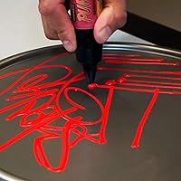 Vista 4 de Carmel Marcador acrílico para bomba de bolígrafo, paquete de 1 (amarillo)