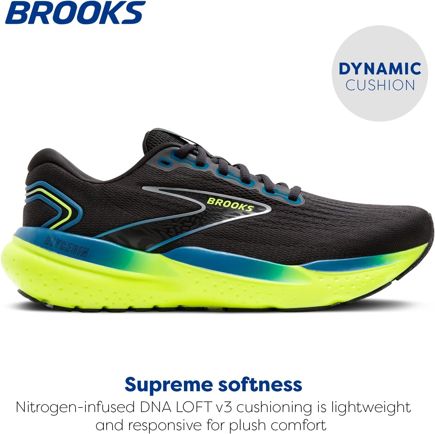 Brooks Men’s Glycerin 21 Neutral Running Shoe