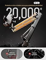 Vista 2 de LISEN Soporte de cuello de cisne para escritorio de cama [3ª actualización], soporte de teléfono celular para escritorio, accesorios de cama