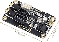 Vista 8 de DROK Placa de Bluetooth, Receptor de Audio de 12V, Módulo de Bluetooth DC 5V-12V, Electrónica Portátil, Circuito de Recepción de Música Estéreo