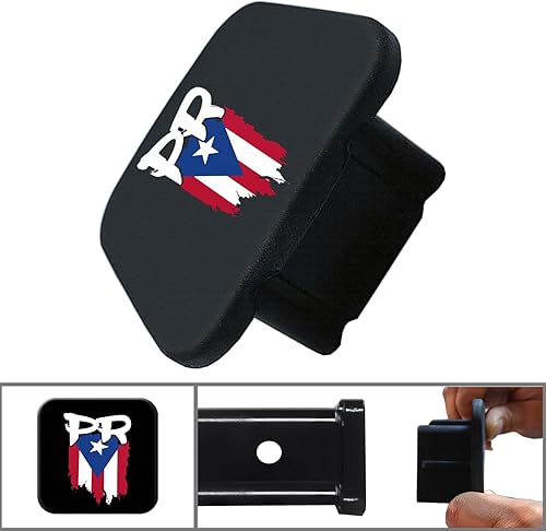 Miniatura 6 de Tapa de enchufe de tubo de enganche de remolque de 2 pulgadas, tapón de enganche de tubo receptor de goma compatible con accesorios de automóvil