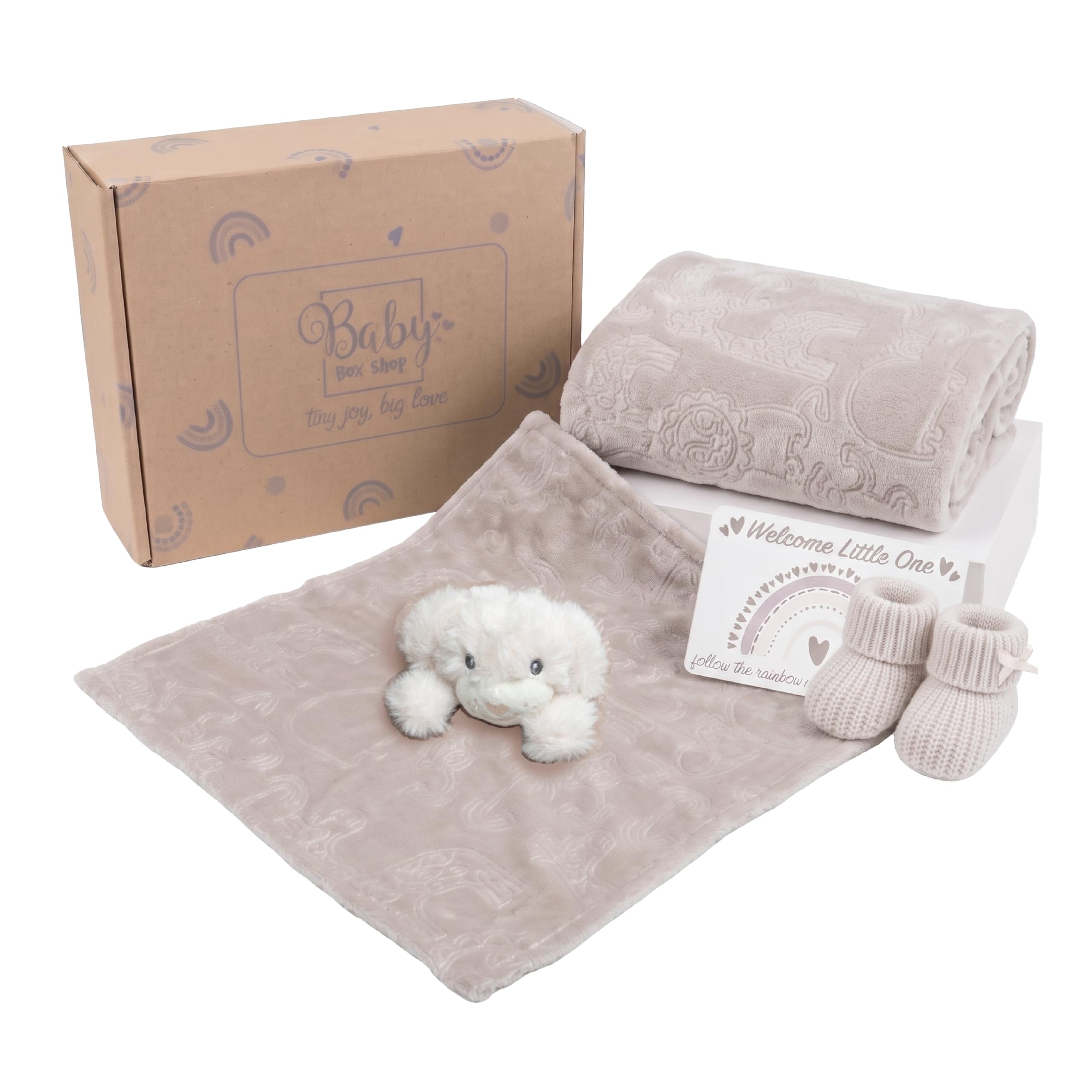 Baby Box Shop Unisex Newborn Baby Gift Set, 4 Handpicked Newborn Essentials — image 1