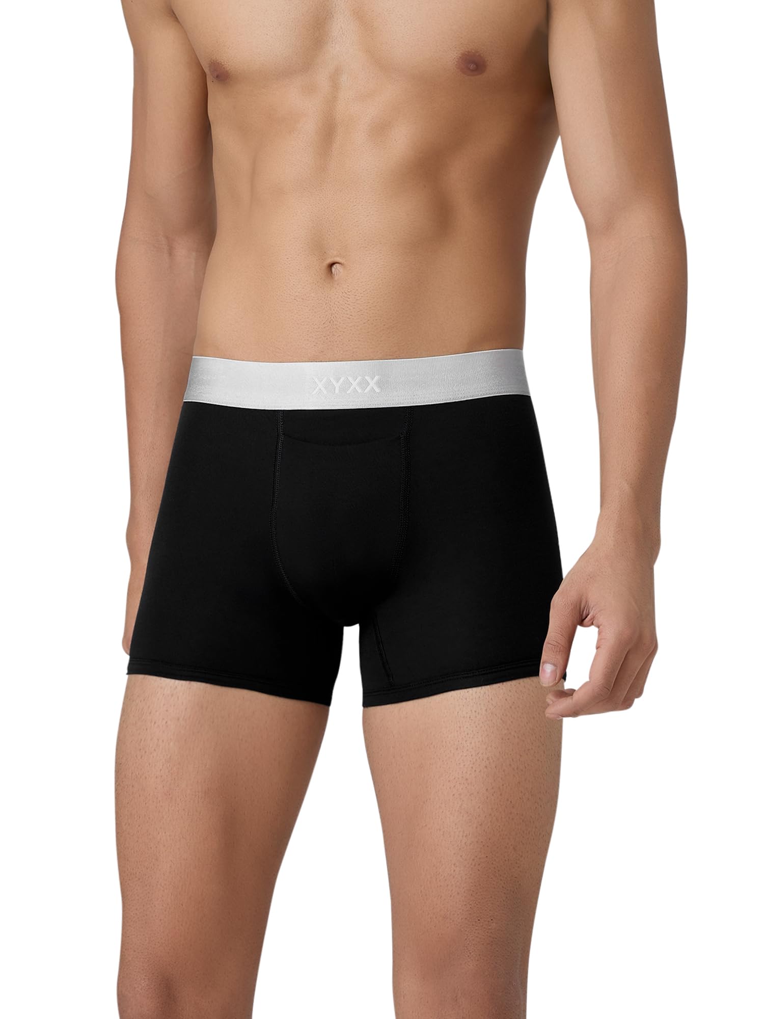 xyxx Men's Illuminati Micromodal Regular Fit Colorblock Antimicrobial Trunks with No Marks Waistband-picture-27