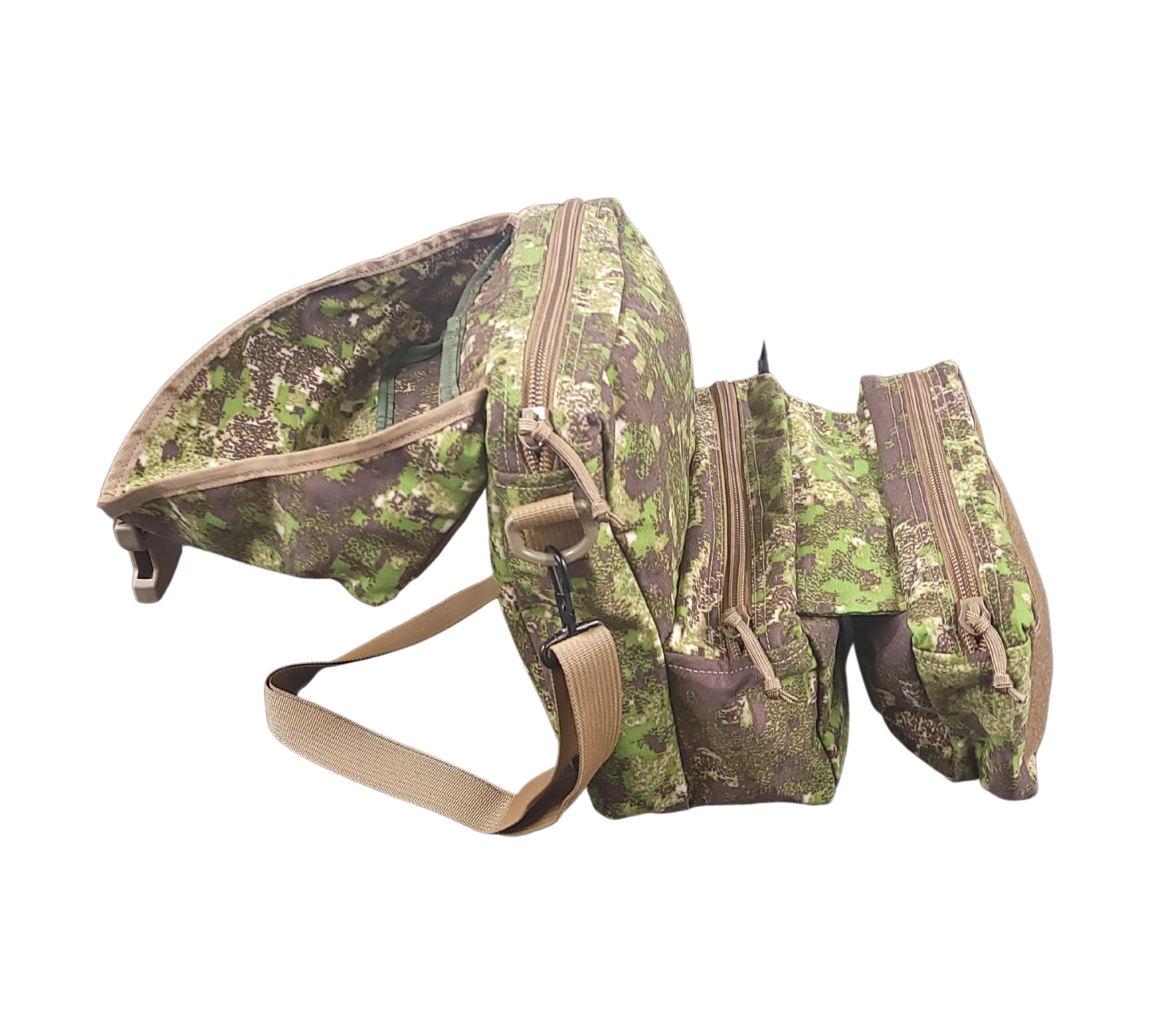 USA製 The Hidden Woodsmen ハバーサックバッグ 迷彩 希少 Amazon.com: M55 Haversack, The Hidden Woodsmen, USA Made