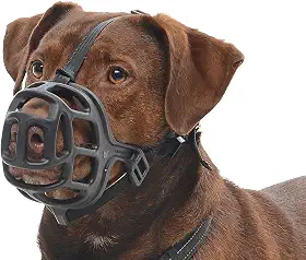 Kruuse Focinheira Buster Extreme Tamanho 3 Preta para Cães de Grande Porte