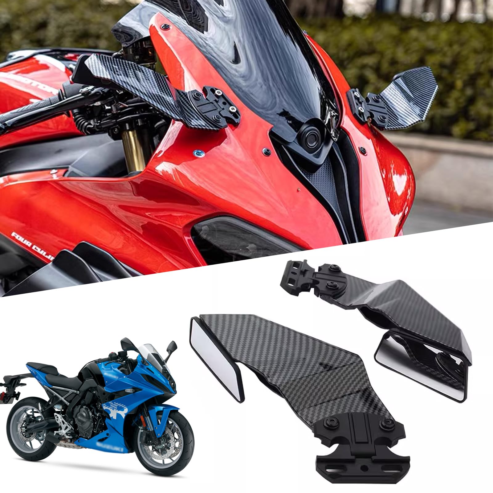 Amazon | XINMOZR For GSX8R GSX-8R gsx-8r gsx 8r 2024 2025 風翼