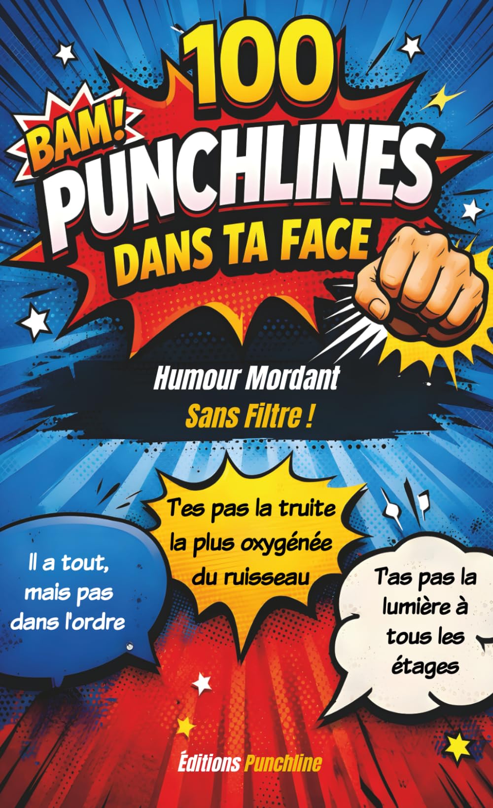 100 Punchlines Prêtes à l’Emploi: Des répliques sans filtre pour ne plus jamais manquer d’inspiration