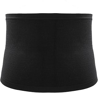 Entraîneur De Taille pour Hommes, Bande élastique De Sudation Abdominale en Nylon Réglable, Ceinture de Mise en Forme du Corps pour Fitness, Ceinture d'Entraînement de Taille de Sueur
