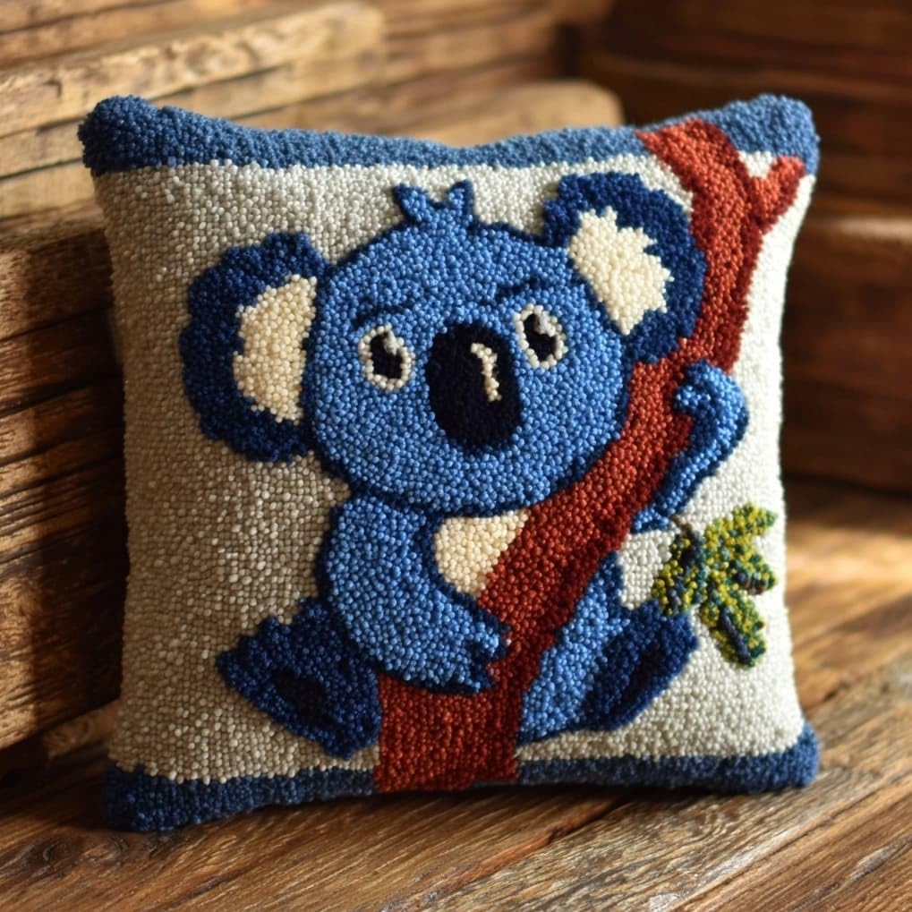 AxiangziK Latch Hook Cushion Kits for Adults,Cute Koalas