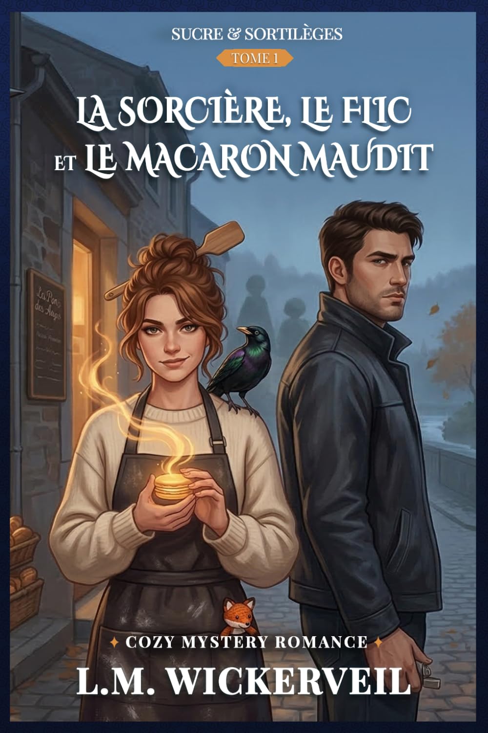 La Sorcière, Le Flic et le Macaron Maudit: Sucre & Sortilèges (Tome 1) - Cozy Paranormal Mystery Romance