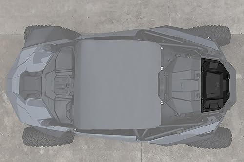 Miniatura 5 de SAUTVS 36QT PRO R Caja de carga trasera 2022-2025, resistente al agua de 36 cuartos de galón, caja de almacenamiento de carga trasera para Polaris