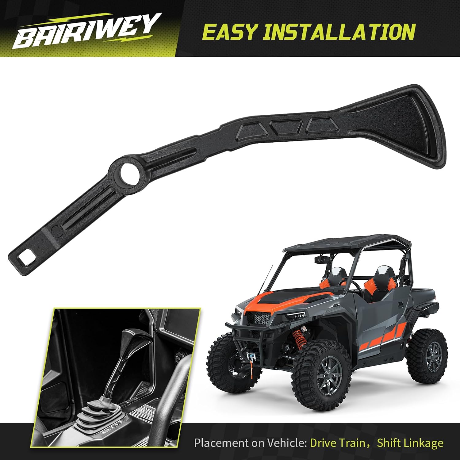 Gear Selector Shift Lever For Polaris General 1000 2016-2025 5633455-458