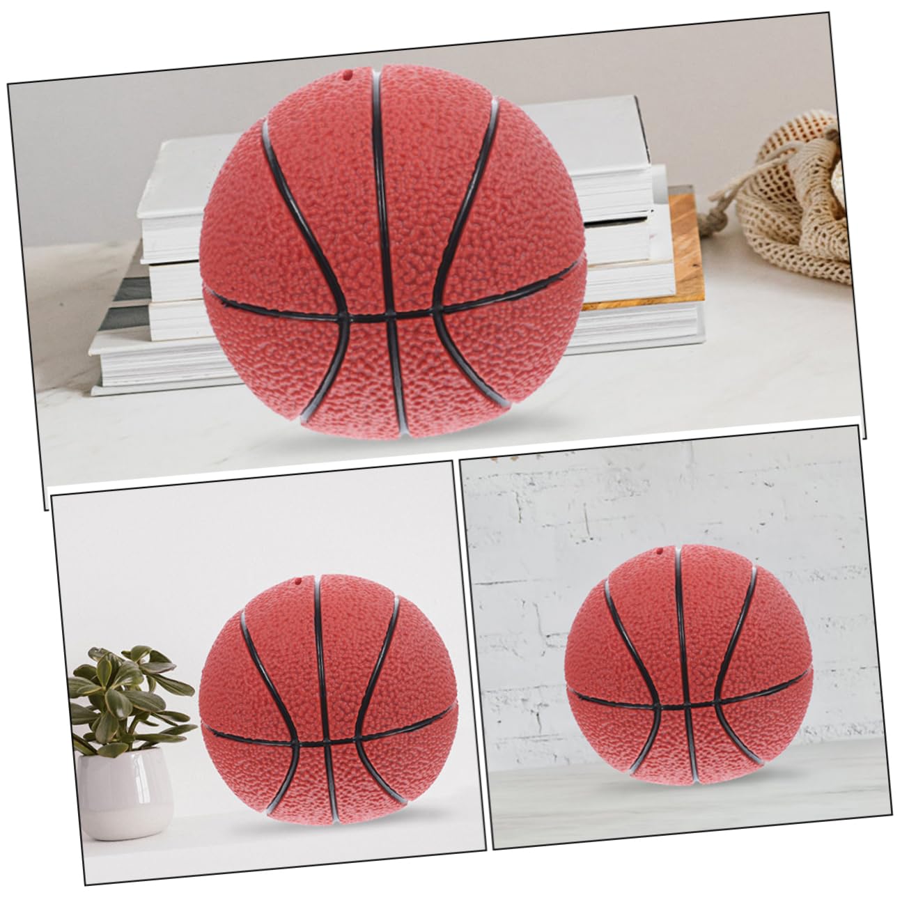 UPKOCH Salvadanai per Adulti in Vinile con Design a Forma di Basket Vaso Decorativo per Il Risparmio