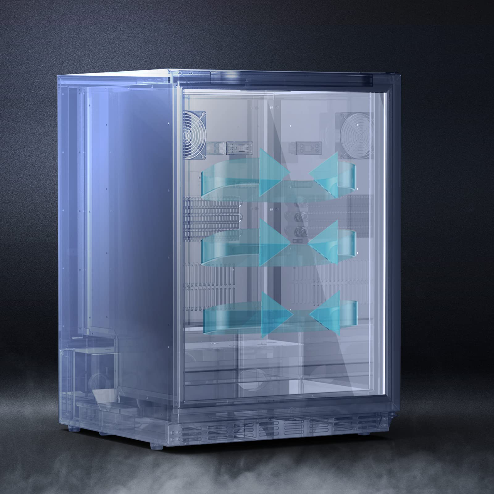 HCK 24 inch Freestanding/Built-in Beverage Cooler with 5.12 cu. ft. 161 cans Capacity, Reversible Glass Door and Stainless Steel Body for Soda Beer and Wine