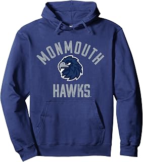Monmouth University Hawks Large Pullover Hoodie