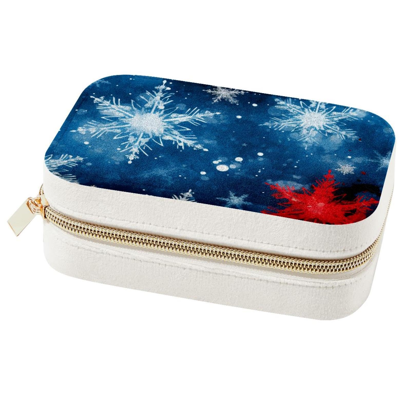 Boîte à bijoux de Noël Snow F le cadeau idéal pour femmes et filles