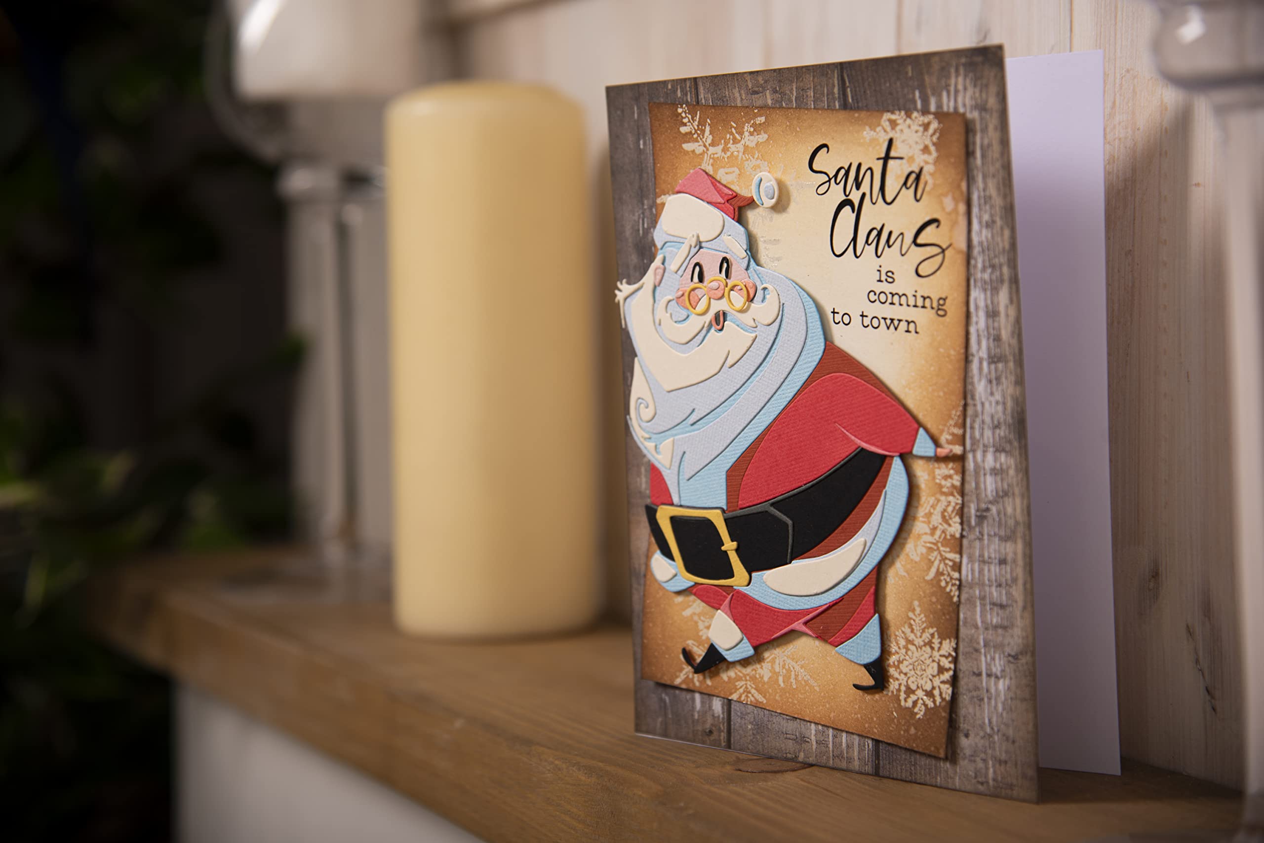Sizzix Troquel Sizzix Thinlits Die Set 11 piezas - Alegre Papá Noel