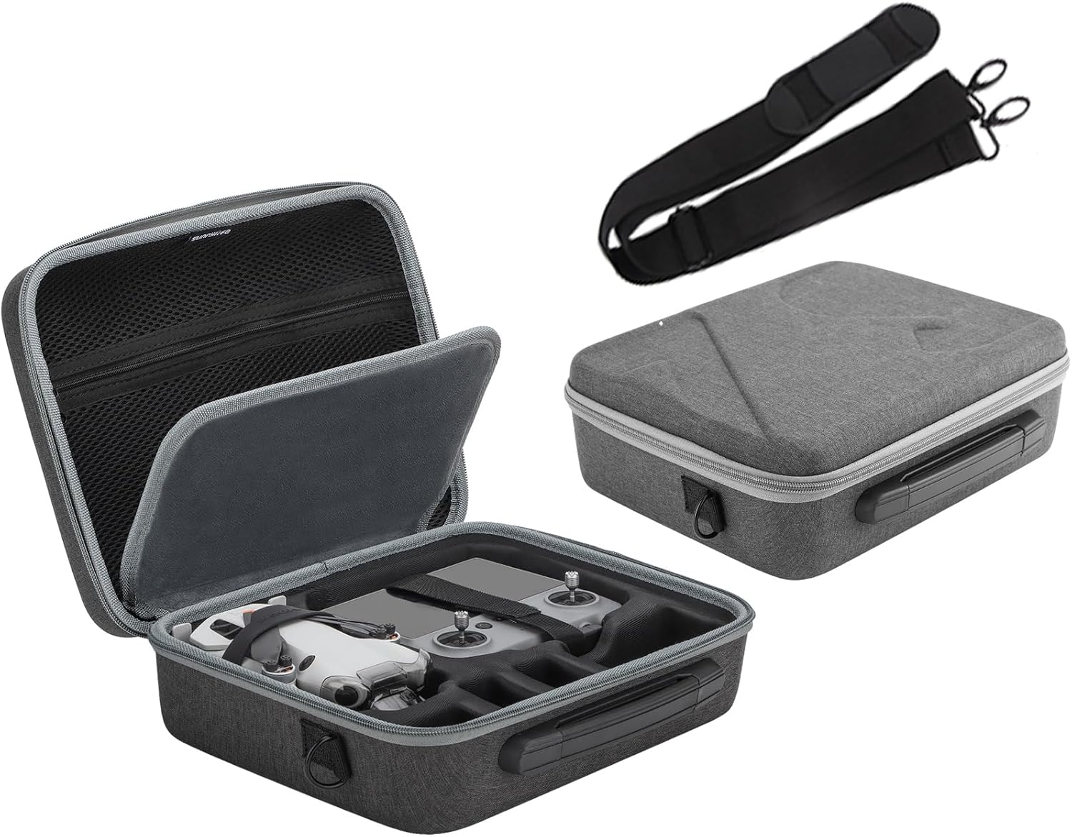 MotuTech Opbergtas voor DJI Mini 4 Pro Drone Protection accessoire, Voor Dji Mini 4 Drone rc 2 Afstandsbediening, Bagageset