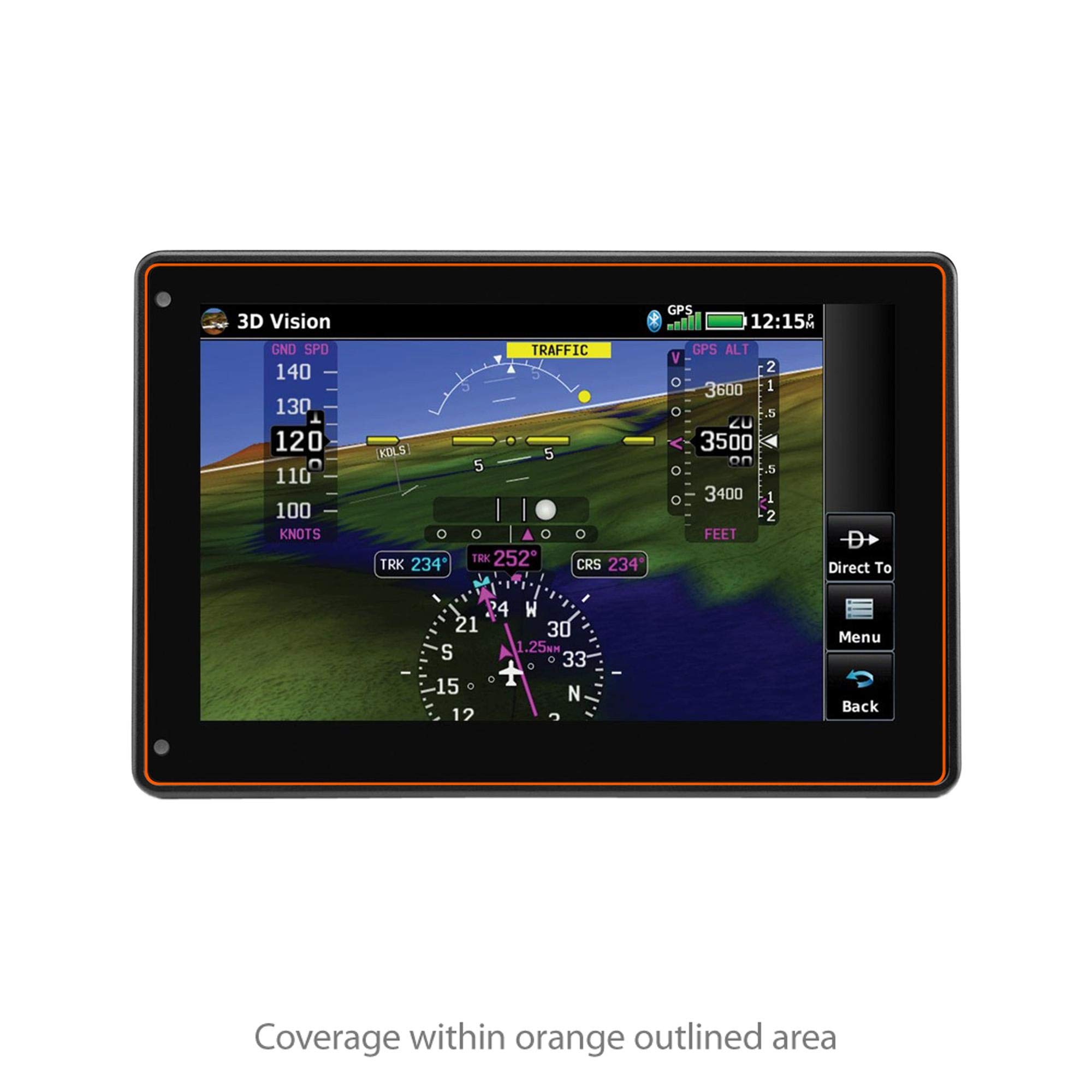 BoxWave - Pellicola proteggi schermo per Garmin Aera 760 (pellicola proteggi schermo di BoxWave) ClearTouch Crystal (confezione da 2), pellicola HD per Garmin Aera 760