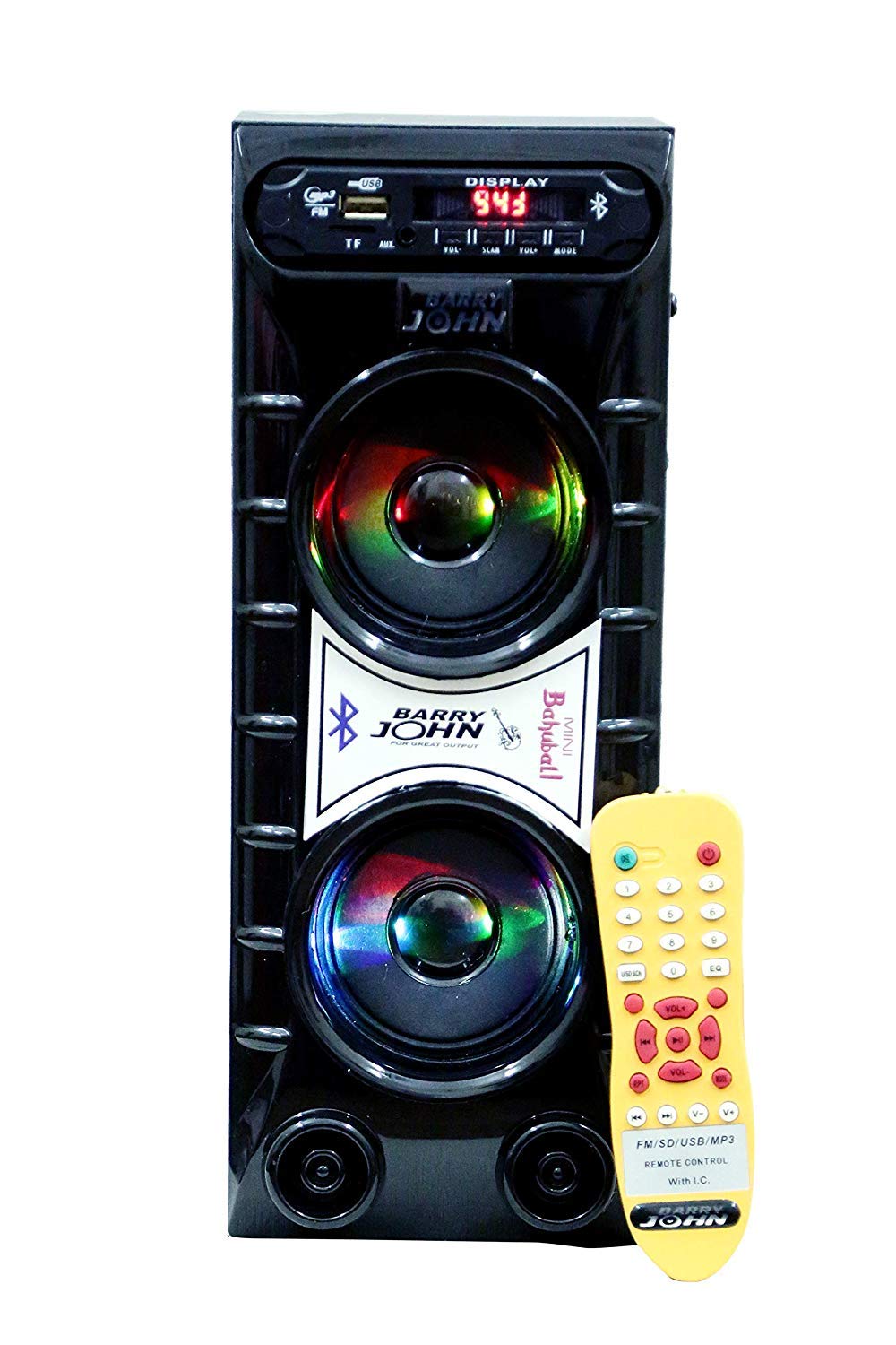BARRY JOHN Mini Bahubali with AUX, USB, Bluetooth, FM & MMC 50 W Bluetooth (Black) (B07XN6NGNJ) Amazon Price History, Amazon Price Tracker