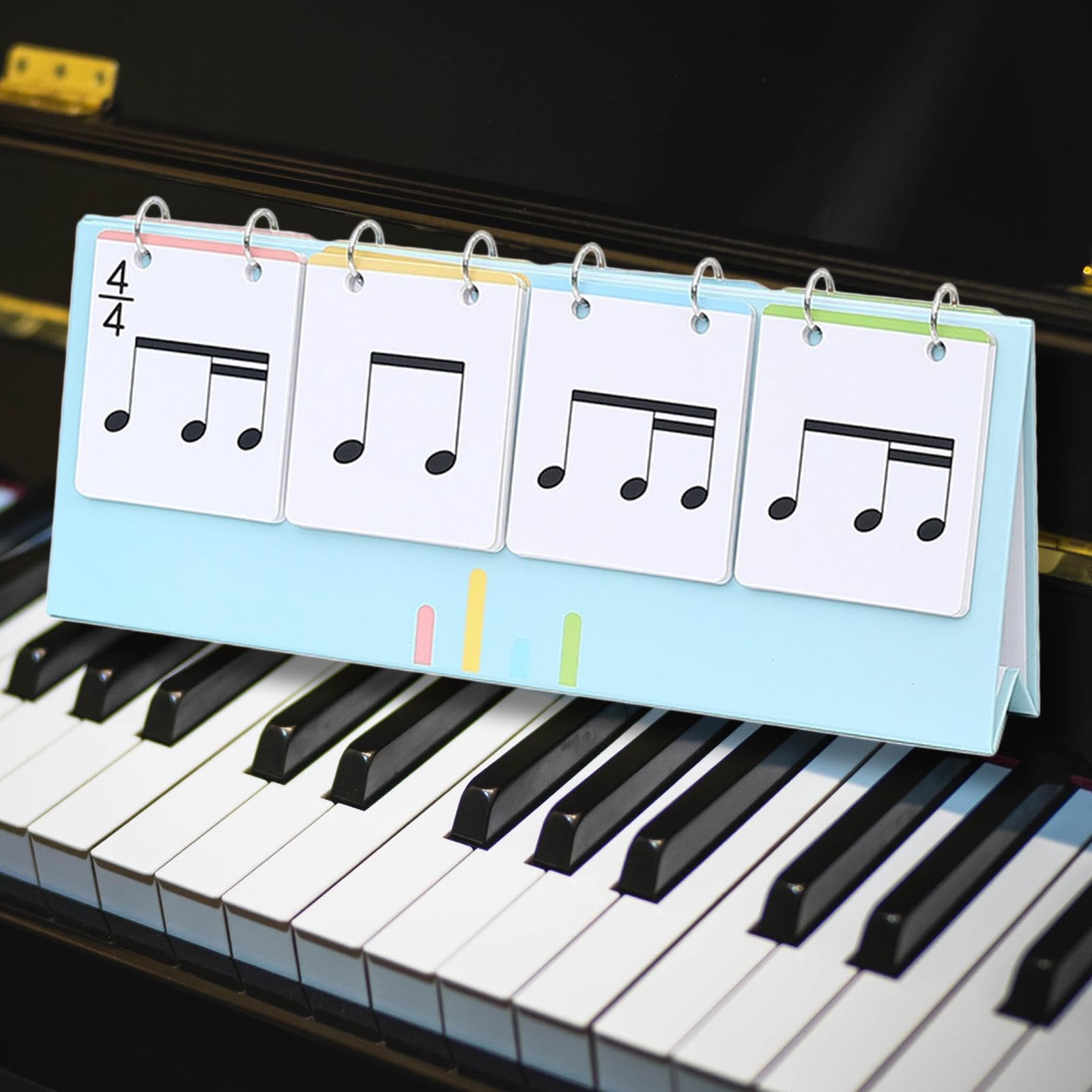 Notación Musical Aprendizaje de Lectura de Tarjetas Partituras Musicales
