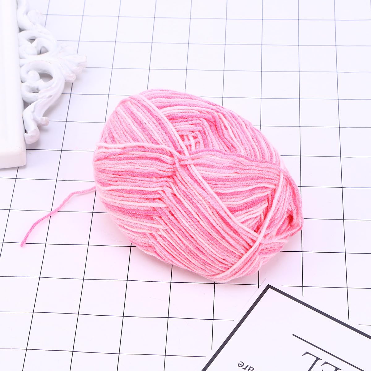 Filato di Cotone Multicolore 10 Pezzi per Maglia e Uncinetto