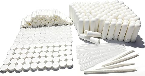 100PCS Essential Oil Aromatherapy Blank Nasal Inhaler Tubes