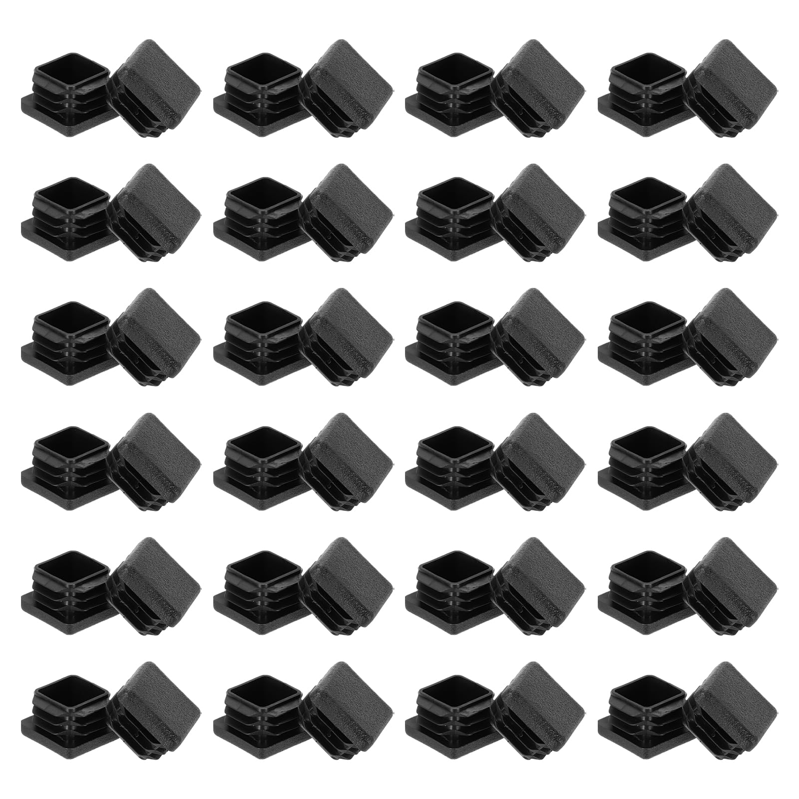 PATIKIL Square Plastic Hole Plugs 1 Inch