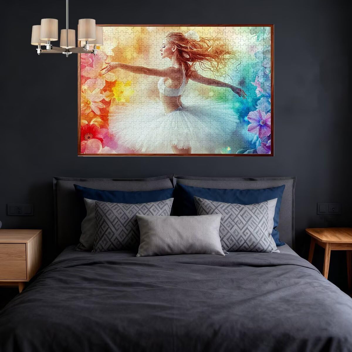 Puzzle 3000 sztuk balet DIY Puzzle dla dorosłych 122 x 81 cm Fantazyjne opakowanie wysokiej jakości z dodatkowymi zabawnymi wyzwaniami, kreatywna rozrywka klasyczne zabawne wyzwania na prezent wystrój