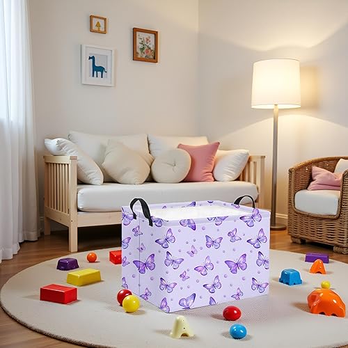 Miniatura 368 de HIYAGON Cesta de almacenamiento para niños, cesta de regalo para bebé, cesta de regalo, cesta organizadora de juguetes lindos, caja rectangular