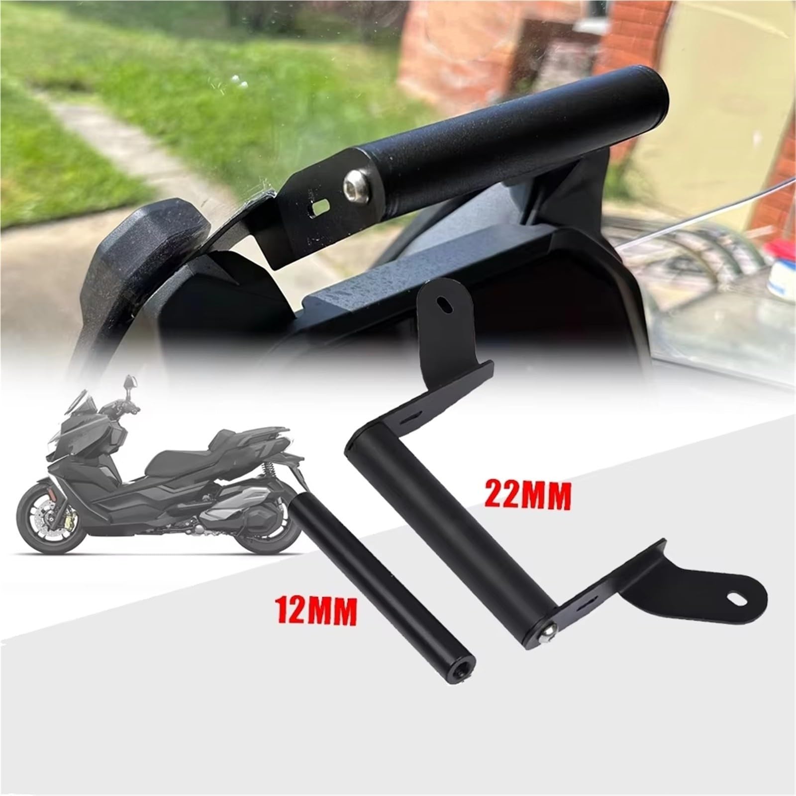 Soporte Móvil Moto para C400GT para C400 para GT para 400GT 2019-2024 Soporte para Teléfono Móvil De Motocicleta Navegación GPS
