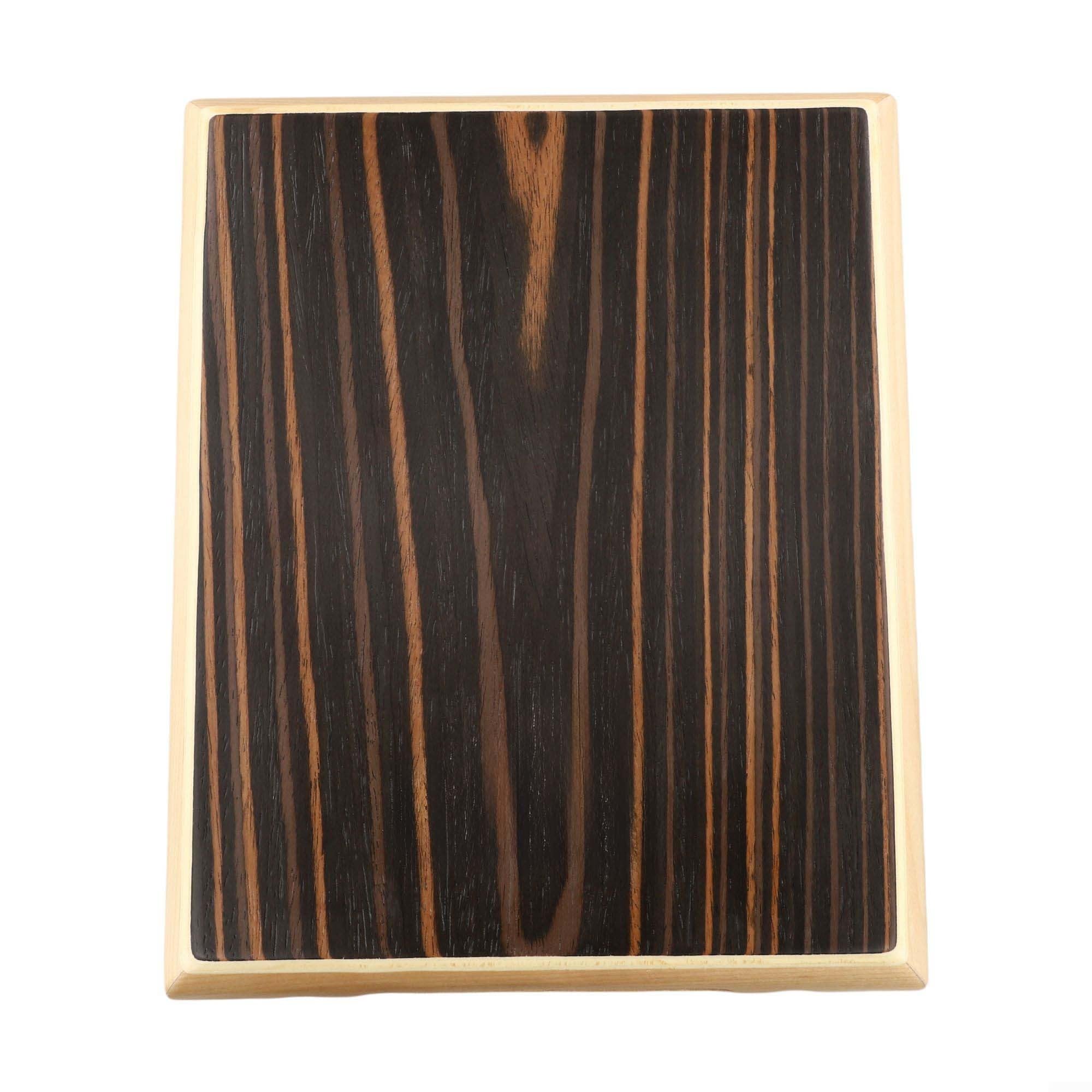 Percussion cajon portable en bois avec sac de transport