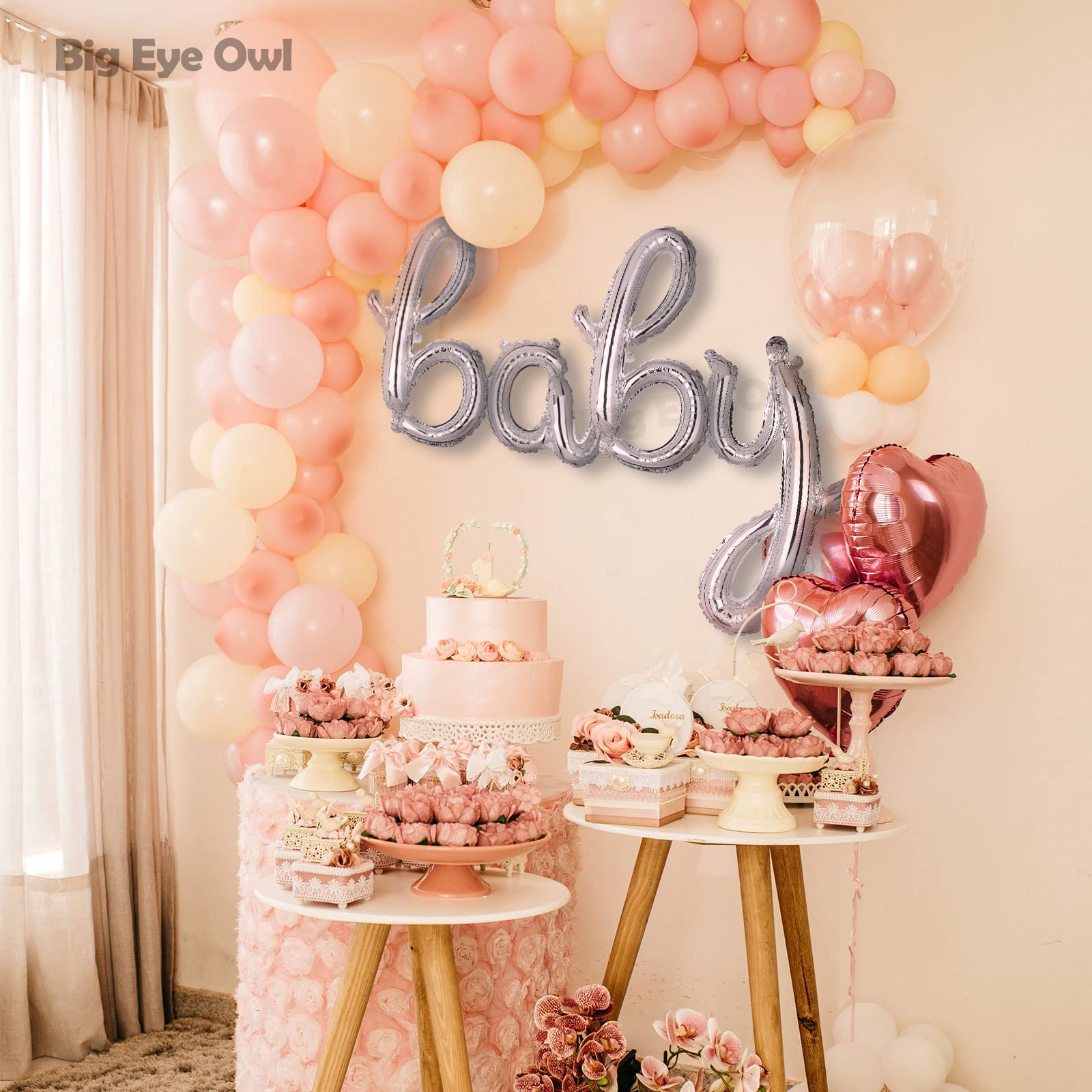 Palloncini Starburst Argento 6 Pezzi – Decorazioni Feste Matrimonio Compleanno Baby Shower