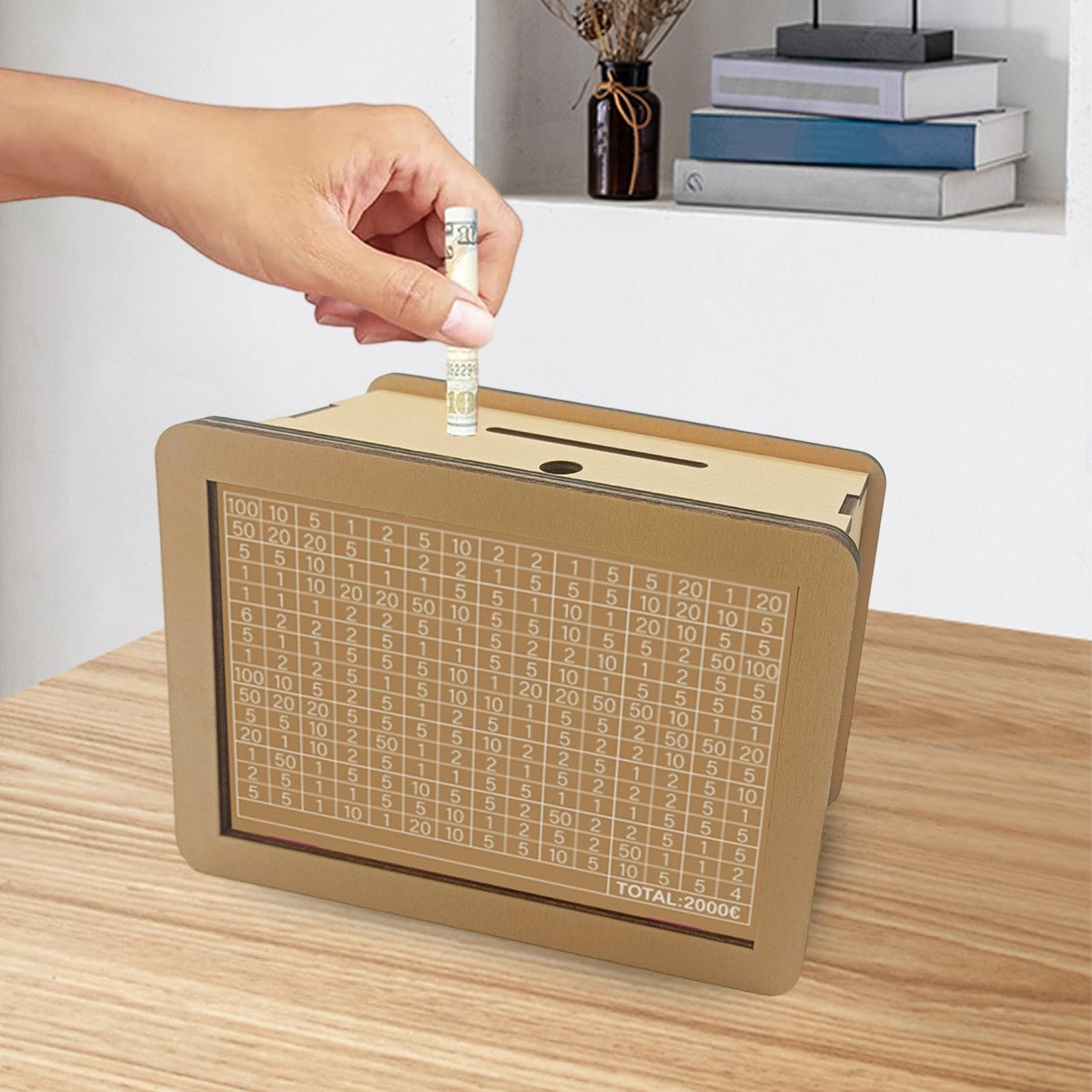 Amazon.co.jp: 木製キャッシュボックス | キャッシュマネーバンク