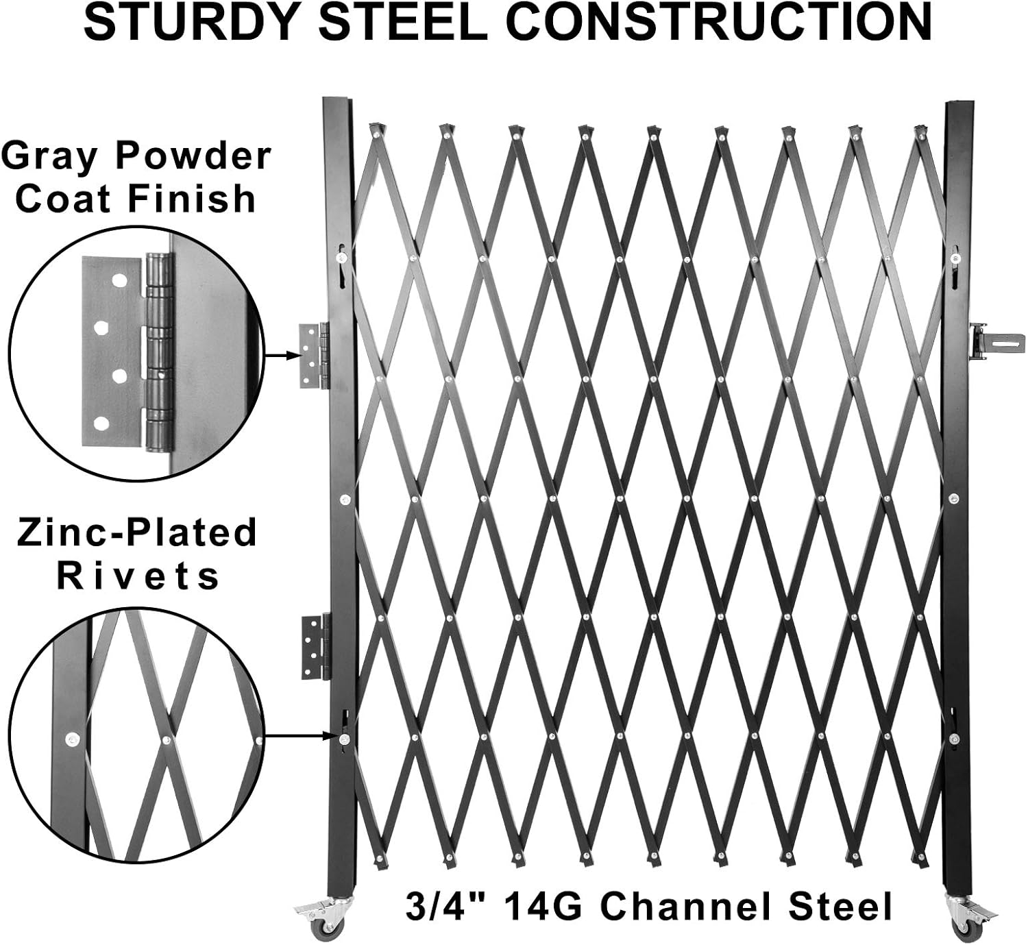 folding security gates amazon