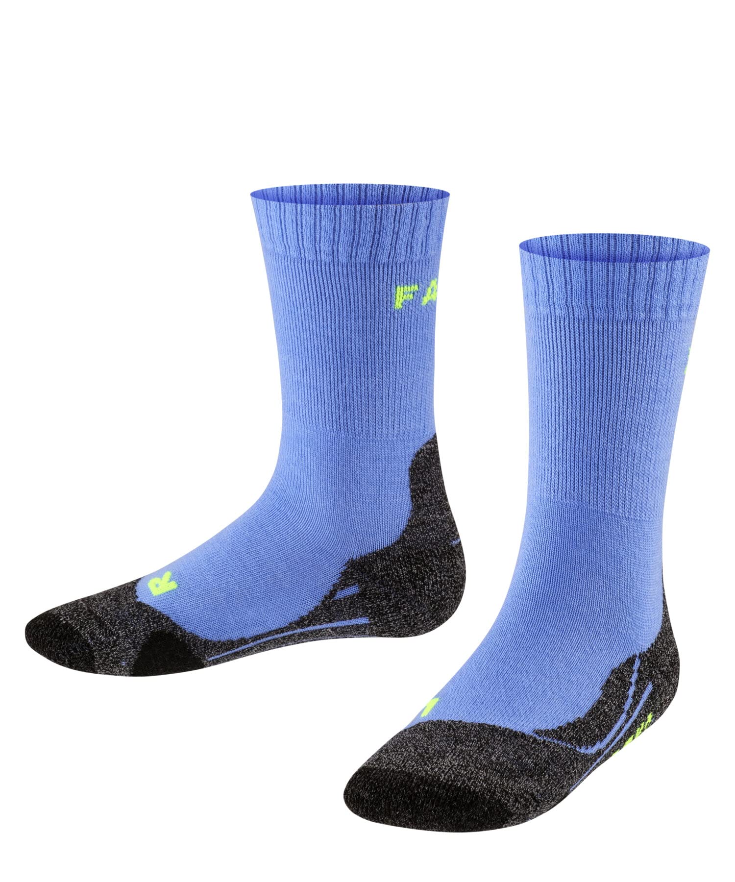 FALKE TK2 K So laine 1 paire, Chaussettes de randonnée Mixte enfant, Bleu Blue Note 6545, 27-30
