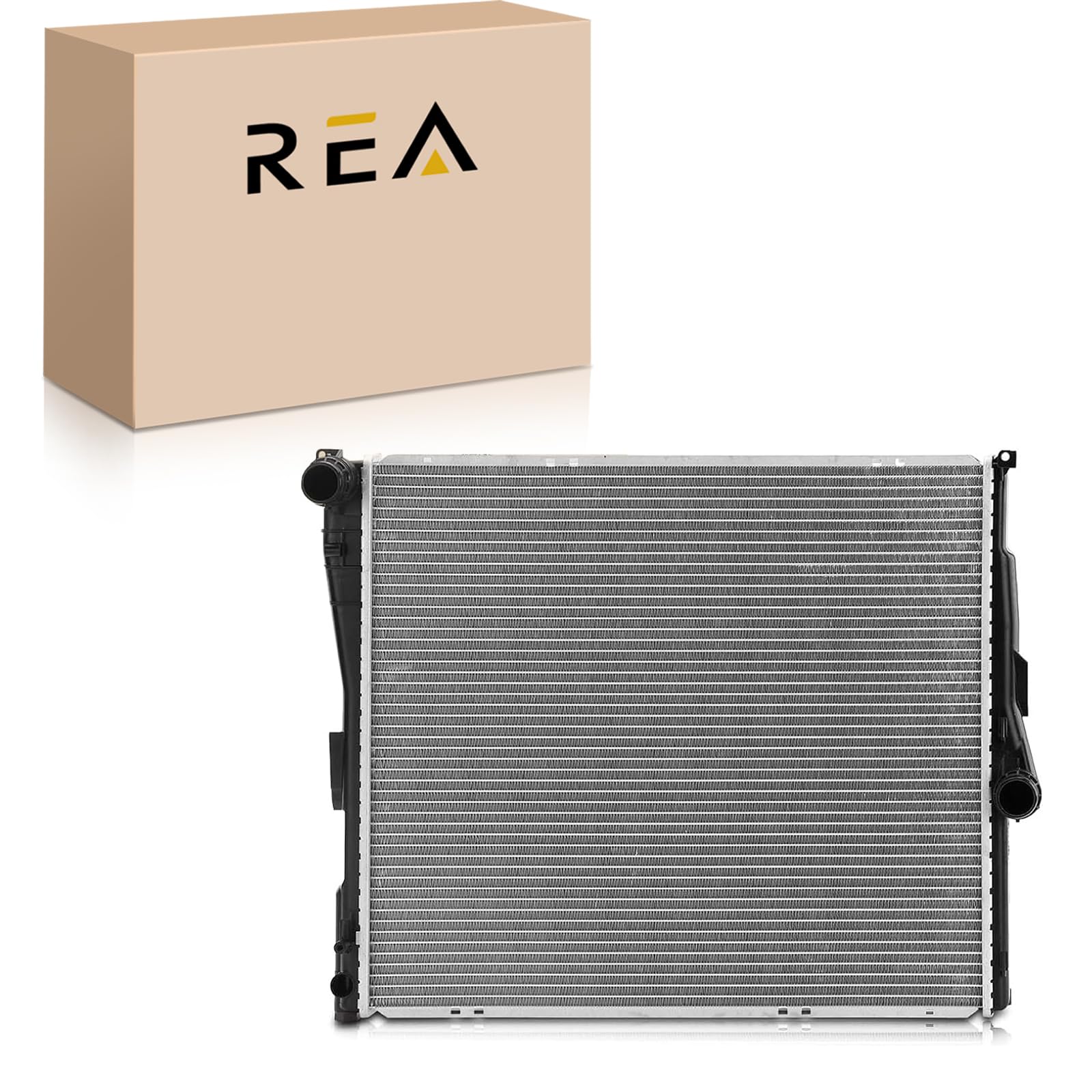 Engine Coolant Radiator with Transmission Oil Cooler Compatible with BMW X3 2.5L 2004-2006，X3 3.0L 2004-2006 Replace 2771, CU2771, 17113403551, 17113414986