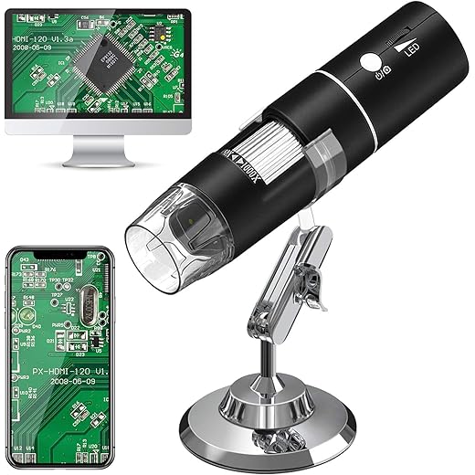 Microware WiFi Mini USB Microscope 40-1000X