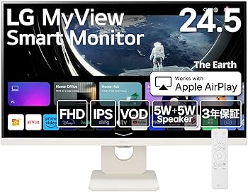 LG スマートモニター　32SR50F-W Monitor LG MyView Smart 32'' FHD - 32SR50F-W | LG BR