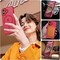 Vista 152 de MOCCA - Funda magnética resistente para iPhone XR de 6.1 pulgadas, compatible con MagSafe, funda con protección contra caídas de grado militar