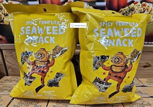 Miniatura 4 de Trader Joe's - Bocadillo picante de algas marinas tempura (algas crujientes cubiertas con masa de tempura y sazonado con condimento estilo