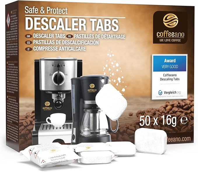 Coffeeano 50x descaling tablets XL for fully automatic coffee machines