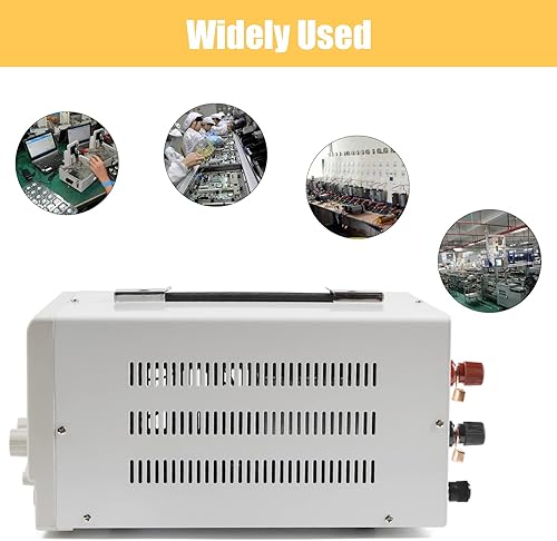 Miniatura 8 de Fuente de alimentación de CC variable 0-30V 0-20A, fuente de alimentación de banco de CC regulada de conmutación ajustable, protección múltiple de 4