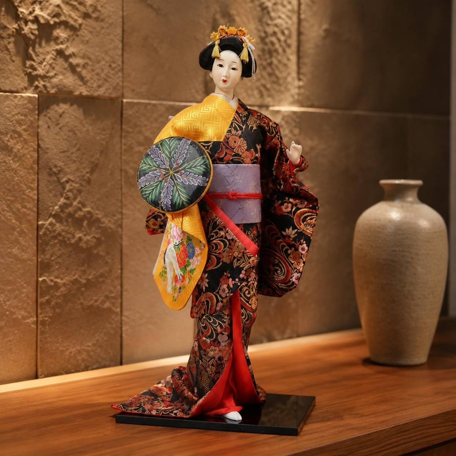 Amazon.co.jp: Jinhxofs 芸者様式形 手作り 芸者フィギュア 布製衣装