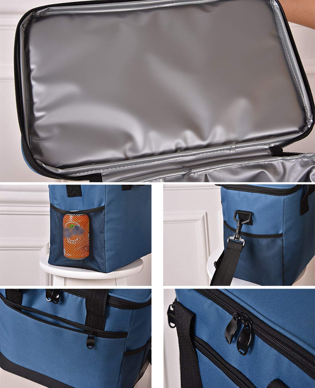 Soft Cooler Bag With Hard Liner - 10L To 70L Insulated Lunch Bag For Picnics, Camping, BBQ, Family Outings