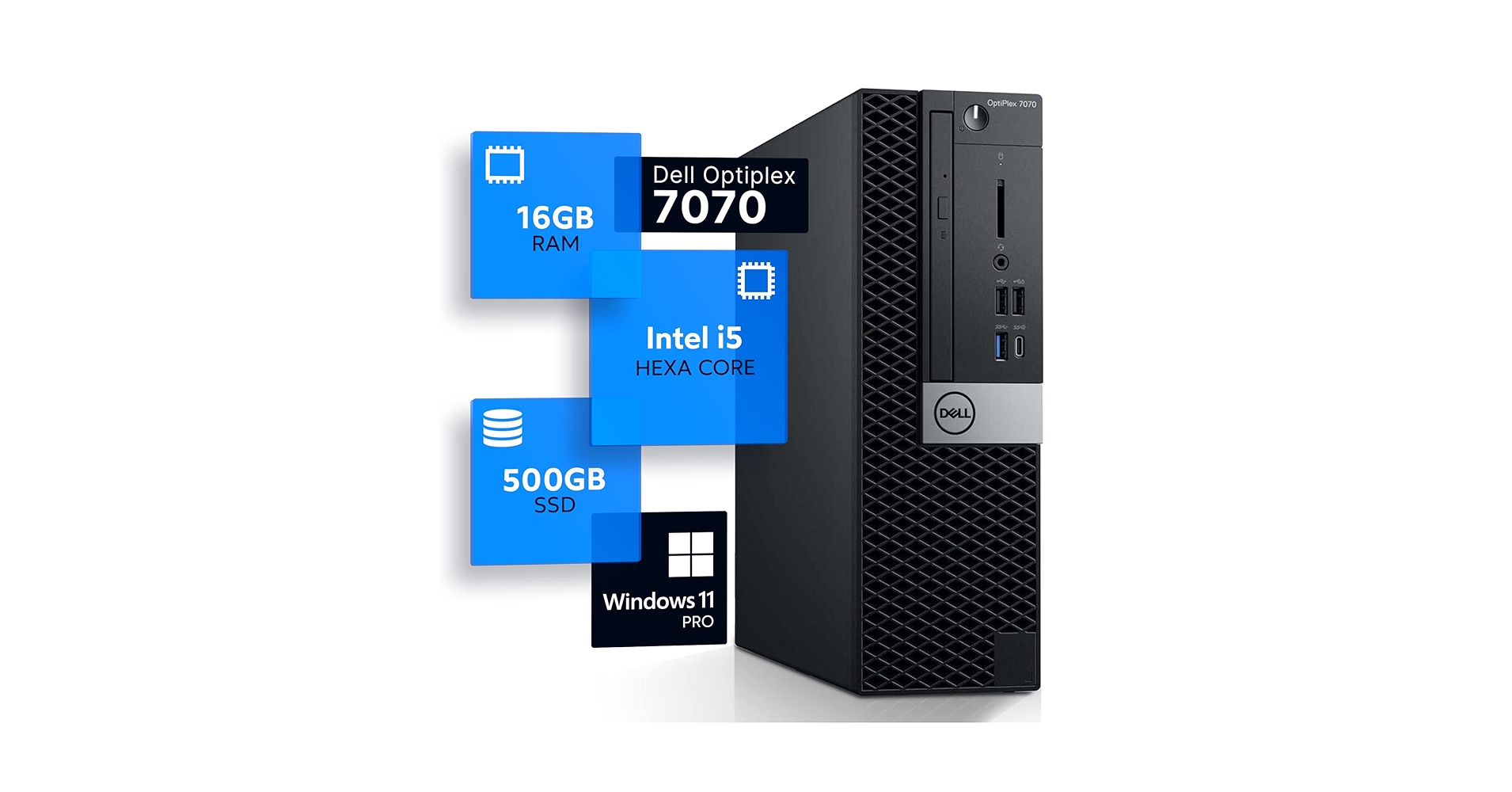 Amazon.com: Dell Optiplex 7070 Desktop Computer | Hexa Core