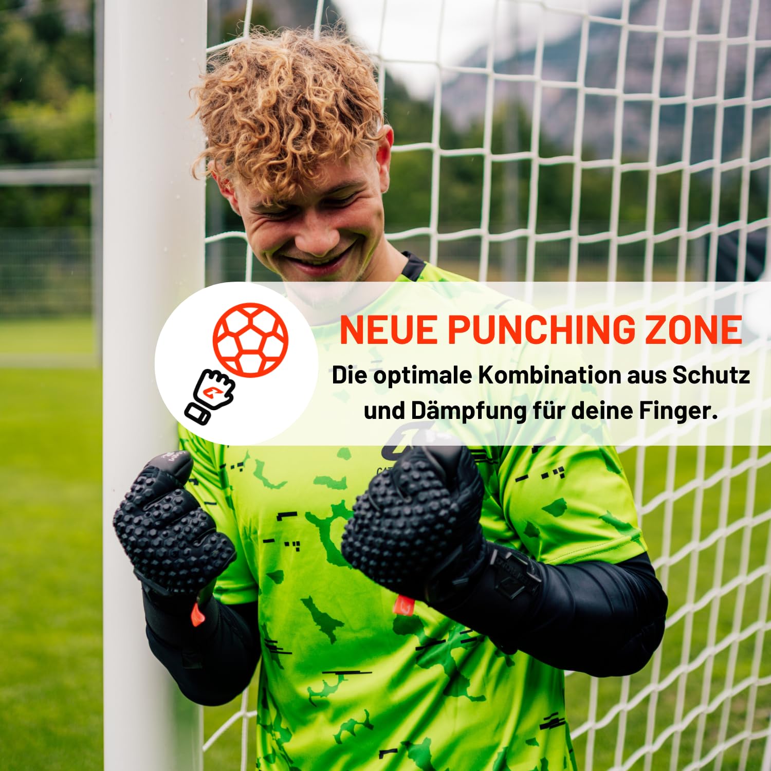 CATCH&KEEP Artico & Nero Torwarthandschuhe | Profi Fußballhandschuhe | 4mm Octopus Grip für maximalen Halt bei jedem Wetter | I-Grip Technologie & dynamischer Negativschnitt