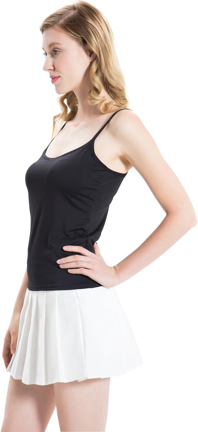 Women Camisole with Built in Padded Bra - Image 5
