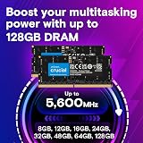 Crucial RAM DDR5 32GB Kit (2x16GB) 4800MHz SODIMM, Memoria para Ordenador Portátil/Laptop, Mini PC, CL40 - CT2K16G48C40S5 - 3