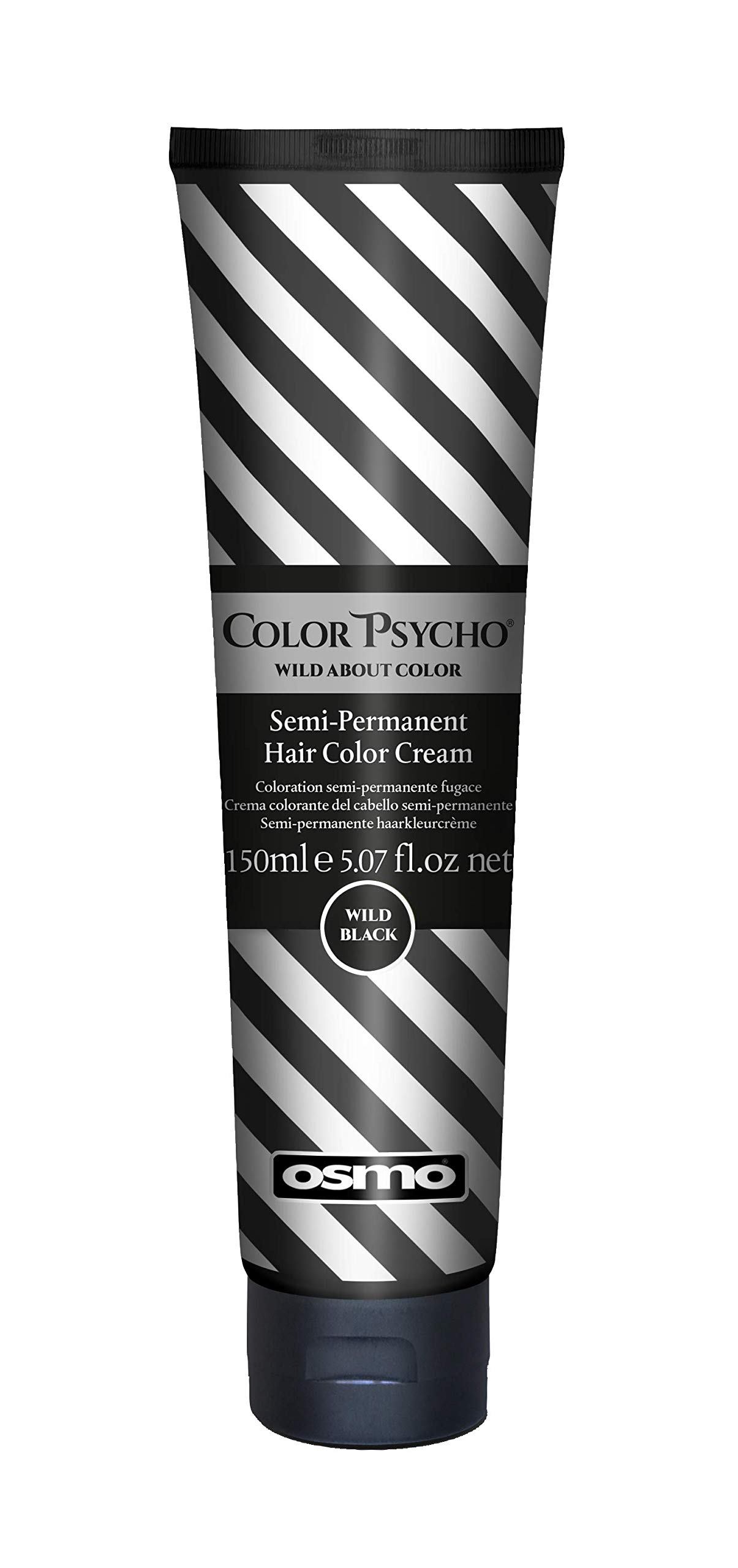 Osmo Color Wild Black Semi Permanent Hair Colour Cream Dye 150ml